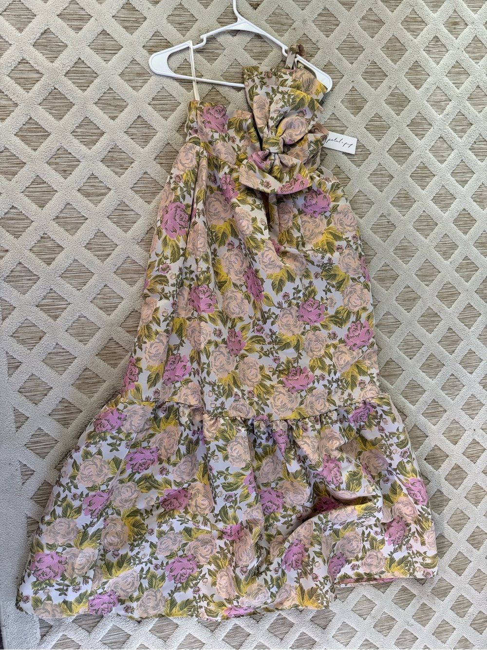 Petal & Pup Betina Bow Front Maxi Dress - Picture 4 of 4